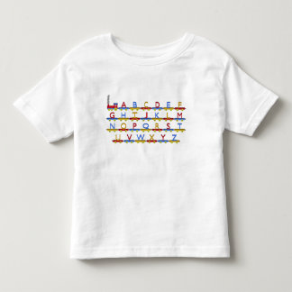 The Alphabet Train Toddler T-shirt