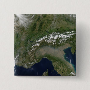 The Alps 2 2 Inch Square Button