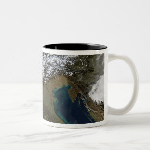 The Alps 4 Two-Tone Coffee Mug