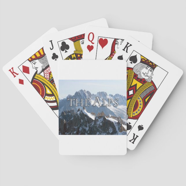 The Alps - Magnificent! Playing Cards (Back)