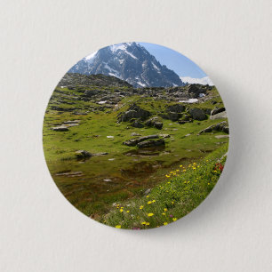 The Alps mountain range - Stunning! 2 Inch Round Button