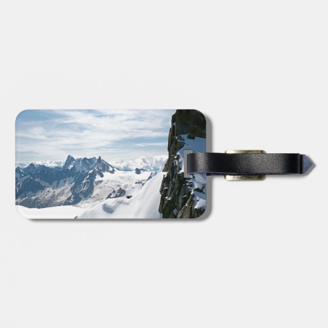 The Alps mountain range - Stunning! Luggage Tag (Back Horizontal)