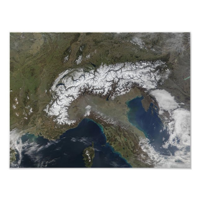 The Alps Photo Print (Front)