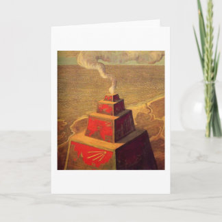 The Altar by M.K. Ciurlionis, 1909 Card