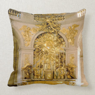 The Altar in the Royal Chapel (photo) Throw Pillow