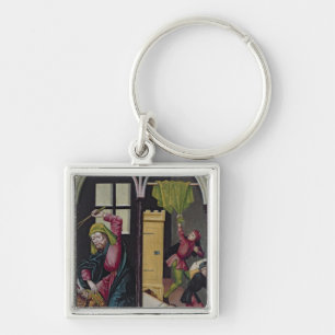 The Altarpiece of St. Nicholas Keychain