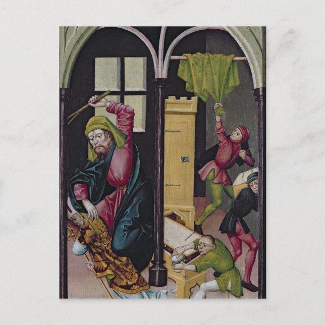 The Altarpiece of St. Nicholas Postcard (Front)