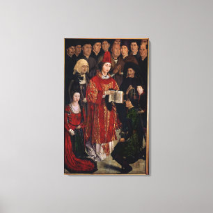 The Altarpiece of St. Vincent Canvas Print