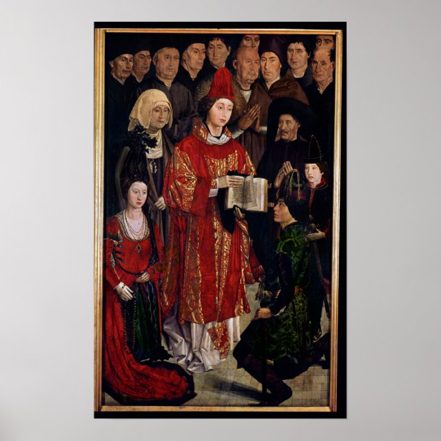 The Altarpiece of St. Vincent Poster (Front)