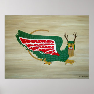 The Alton Piasa Bird Poster