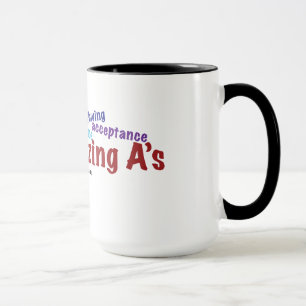 'The Amazing A's' mug. Mug