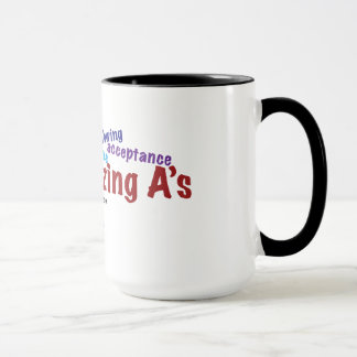 'The Amazing A's' mug. Mug
