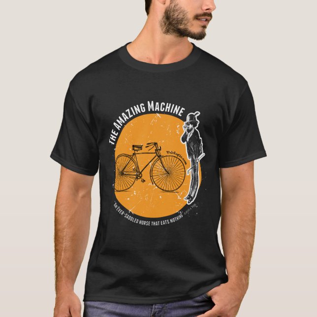 The Amazing Bicycle T-Shirt (Front)