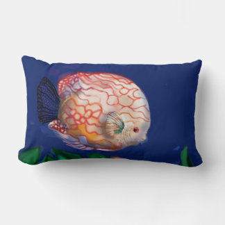 The amazing fish lumbar pillow