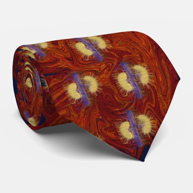 The Amazing Kidney Red Tie (Rolled)