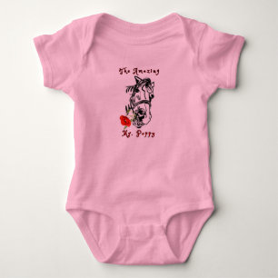the amazing Mr. Poppy  Baby Bodysuit