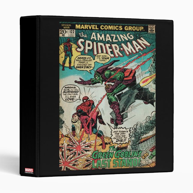 The Amazing Spider-Man Comic #122 Binder (Front/Spine)