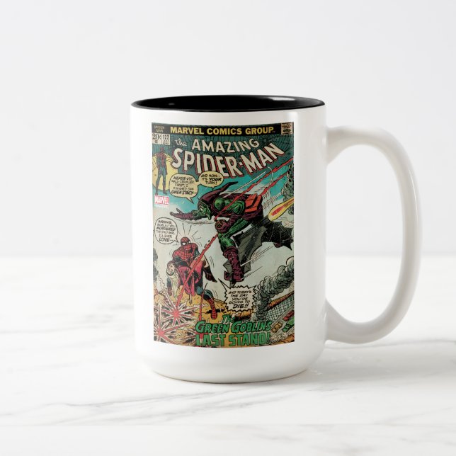 The Amazing Spider-Man Comic #122 Two-Tone Coffee Mug (Right)