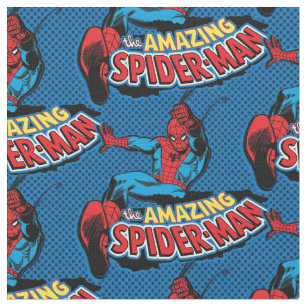 The Amazing Spider-Man Logo Fabric