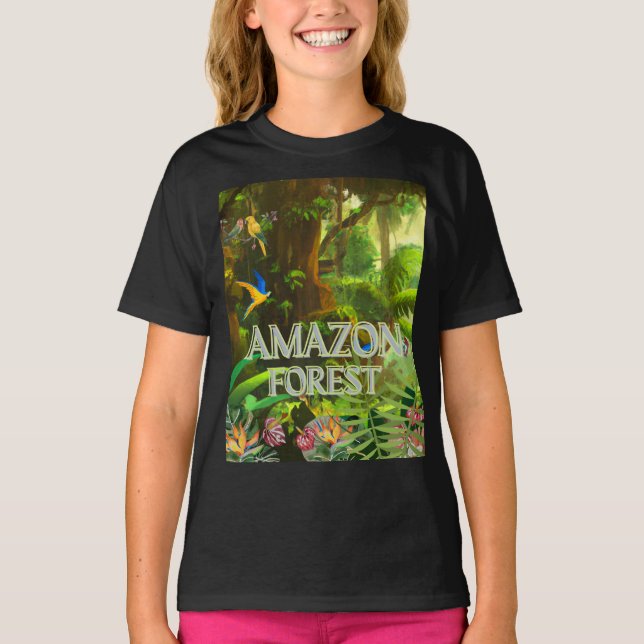 The Amazon Rainforest - The Amazon Forest T-Shirt (Front)
