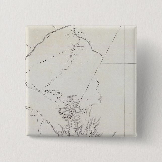 The Amazons 2 2 Inch Square Button (Front)