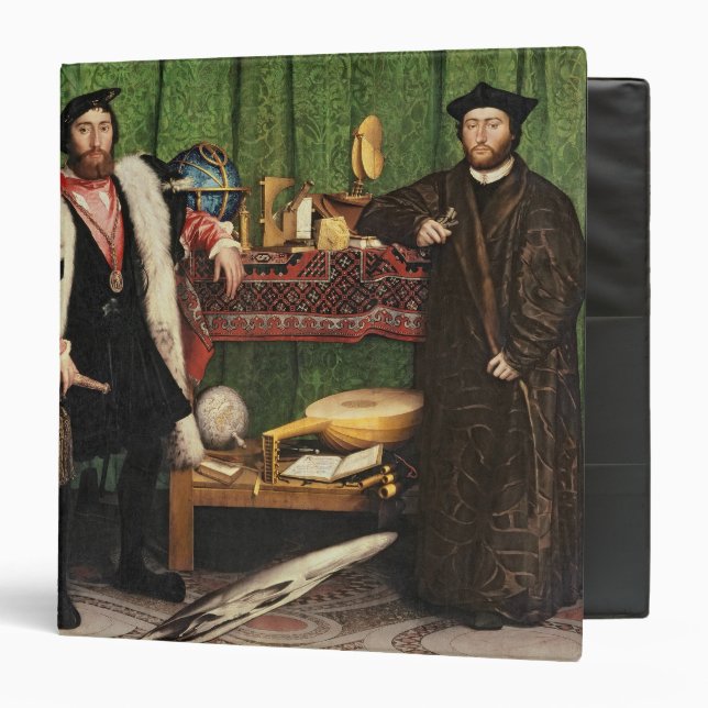 The Ambassadors, 1533 Binder (Front/Inside)