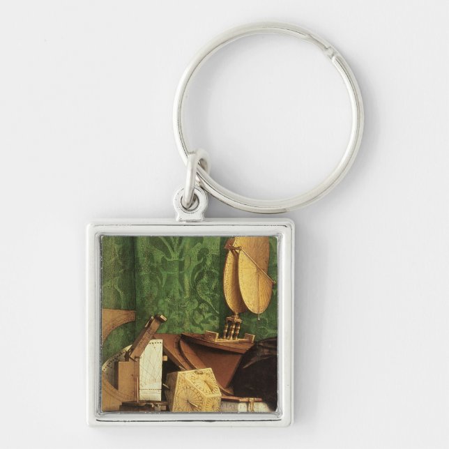 The Ambassadors, 1533 Keychain (Front)