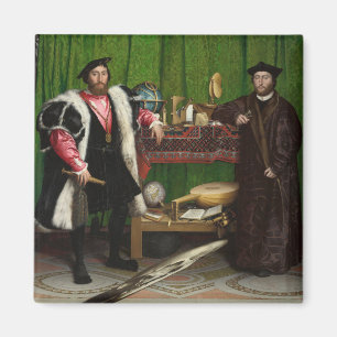 The Ambassadors, Holbein the Younger Magnet