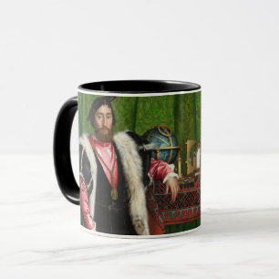 The Ambassadors, Holbein the Younger Mug