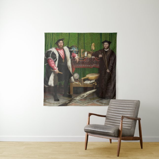 The Ambassadors, Holbein the Younger Tapestry (In Situ (Horizontal))