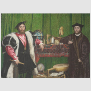 The Ambassadors, Holbein the Younger Tissue Paper