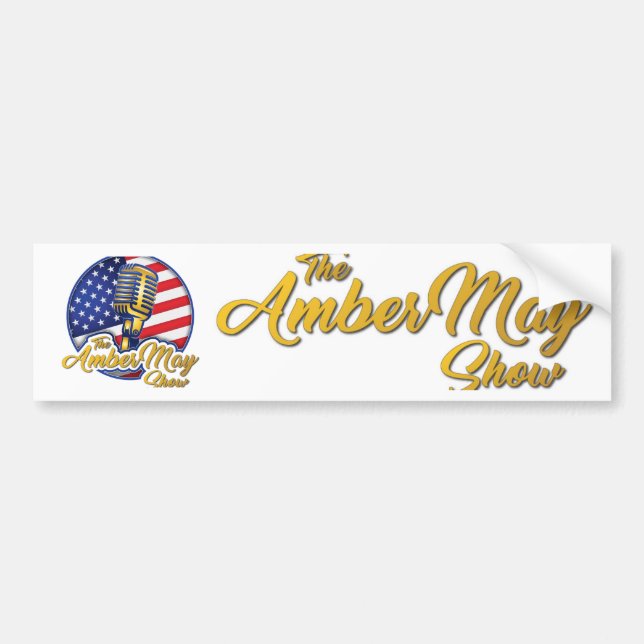 The Amber May Show Bumper Stickers (Front)