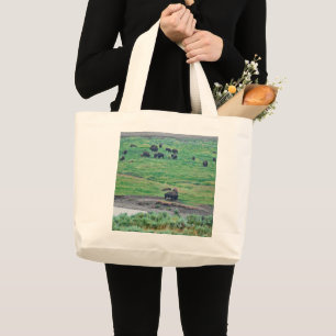 The American Bison Large Tote Bag