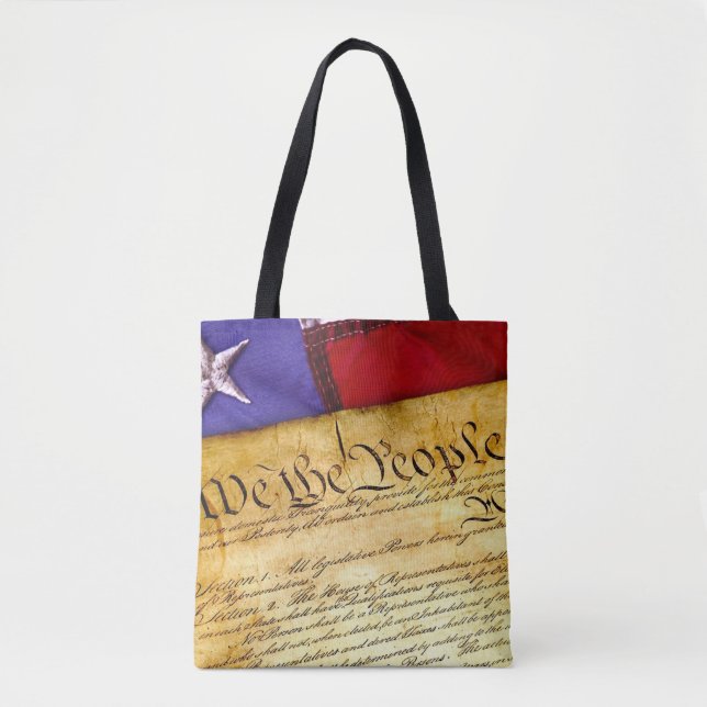 The American Constitution Tote Bag (Front)