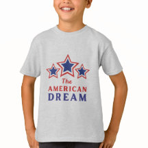 The American Dream Toddler Tee 4th of July Outfit