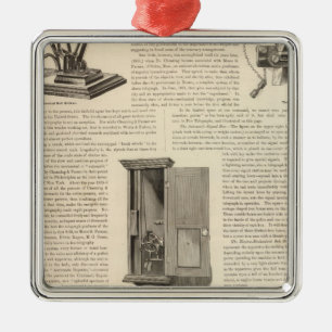 The American Fire Alarm and Police Telegraph Metal Ornament
