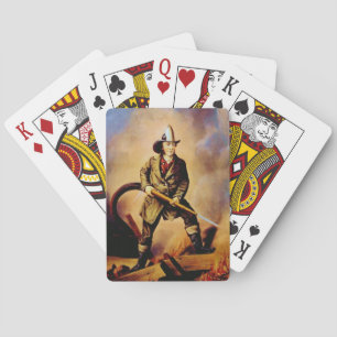 The American Firefighter Style 1 Playing Cards