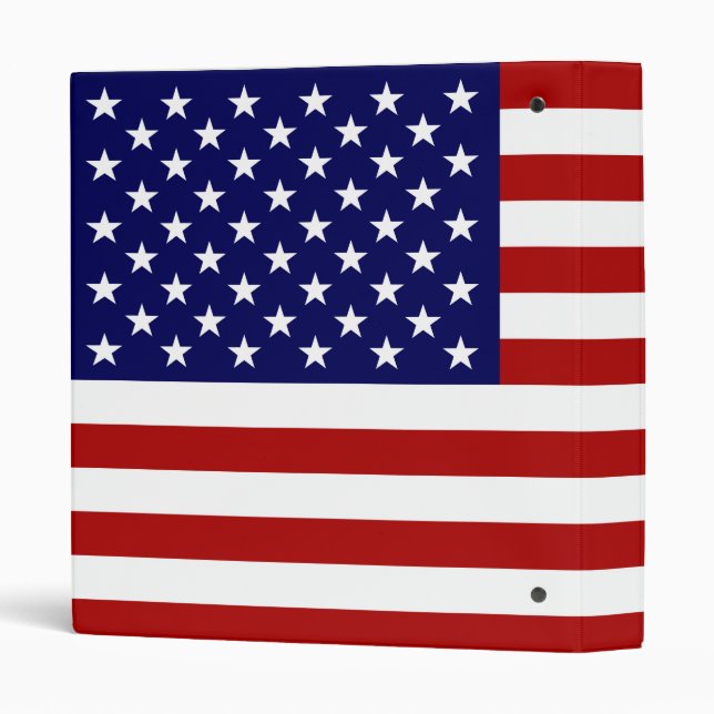 The American Flag Binder (Back/Spine)