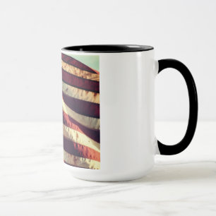 The American Flag – Emblem of Freedom and Resolve Mug