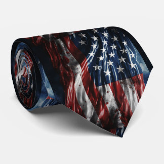 The American Flag; Stars and Stripes Tie