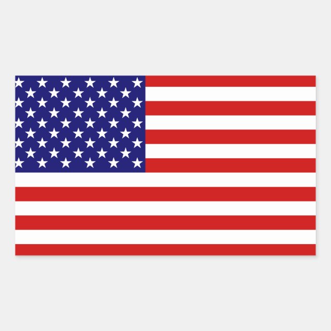 The American Flag Sticker (Front)