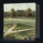 The American National Game of Baseball Binder<br><div class="desc">The American National Game of Baseball - Grand Match at Elysian Fields,  Hoboken,  NJ,  1866 | by N. Currier | Art Location: Private Collection | American Artist | Image Collection Number: XJL159490</div>