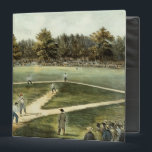 The American National Game of Baseball Binder<br><div class="desc">The American National Game of Baseball - Grand Match at Elysian Fields,  Hoboken,  NJ,  1866 | by N. Currier | Art Location: Private Collection | American Artist | Image Collection Number: XJL159490</div>