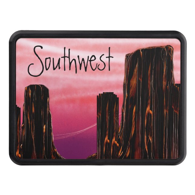 The American Southwest Trailer Hitch Cover (Front)