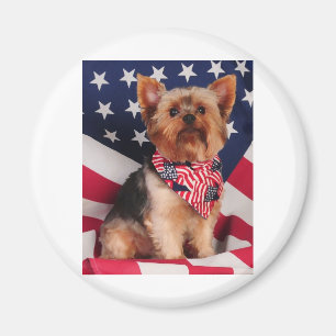 The American Yorkie Magnet