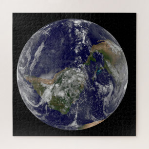 The Americas On Earth Day. Jigsaw Puzzle