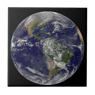 The Americas On Earth Day. Tile