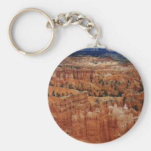The Amphitheatre from the rim at Bryce point at Br Keychain