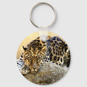 The Amur Leopard Keychain