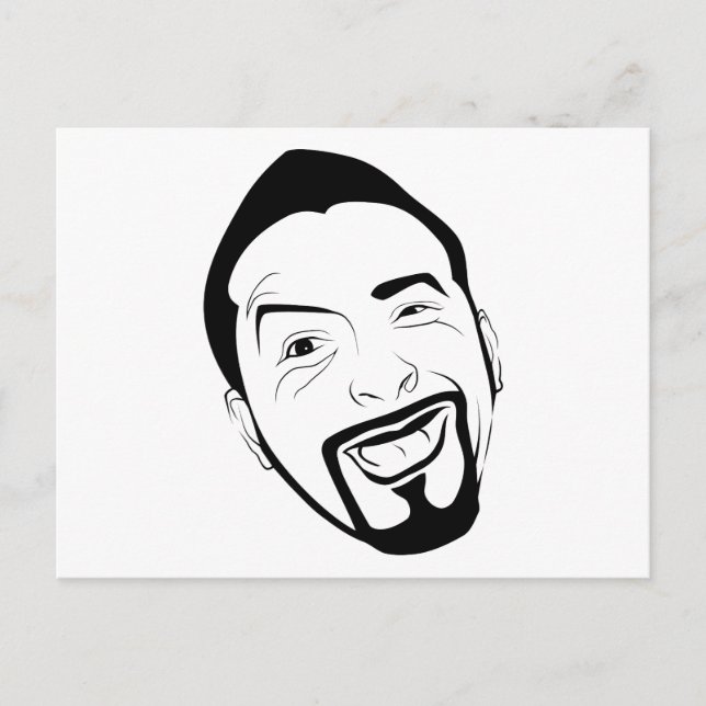 The amused Koksmann Postcard (Front)